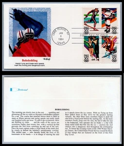 US FDC # 2067-2070 20c 1984 Olympics  Fleetwood p3 L.Cancel 1984, 9Q2696 - Picture 1 of 1