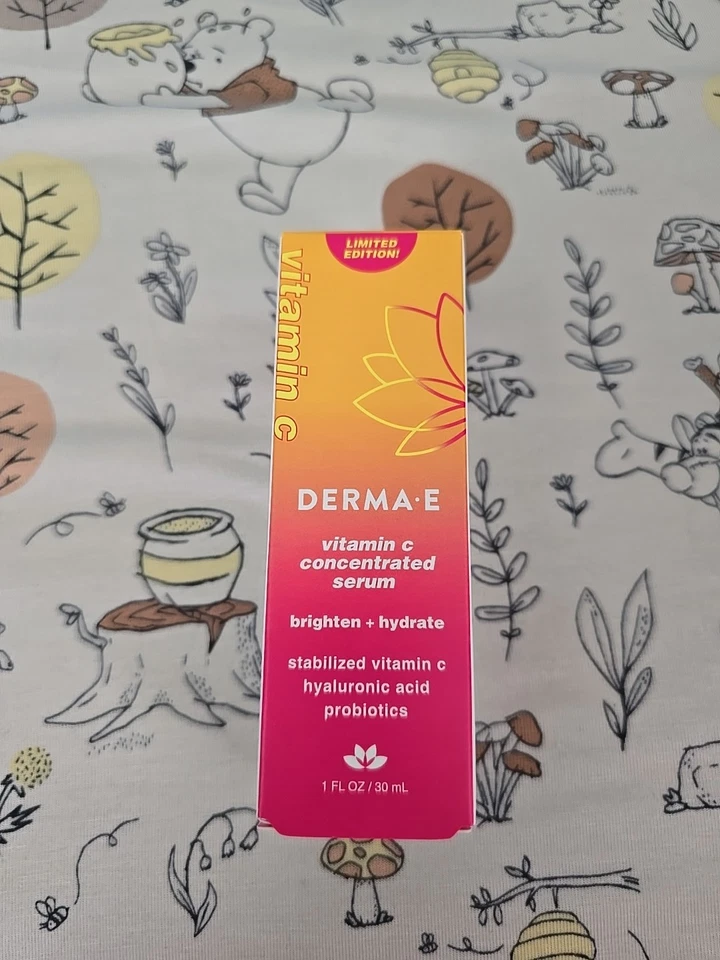 DERMA E Vitamin C Concentrated Serum with Hyaluronic Acid Vitamin E & Aloe Al... - Image 1 of 4