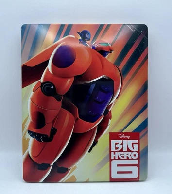 Big Hero 6 4K UHD Blu-Ray Steelbook Near Mint Discs Disney - Image 1 of 4