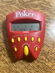 Vintage Radica Pocket Poker Electronic Handheld Game 2002 • Tested Works Great! - Picture 1 of 2