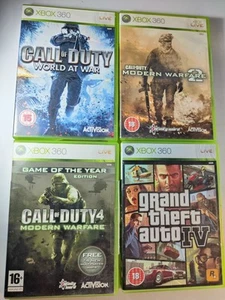Call Of Duty , Xbox 360 Game- 4 Games -Read Description #48 - Picture 1 of 2