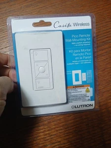 Lutron PJ2-WALL-WH-L01 Remote Control Wall Mounting Kit - White - Picture 1 of 3