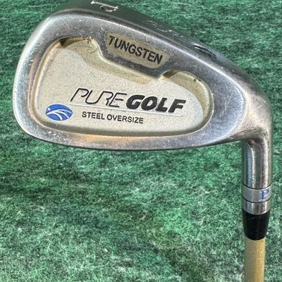 Pure Golf Steel Oversize Tungsten Pitching Wedge 431 Steel L Flex Apache Shaft - Image 1 of 4