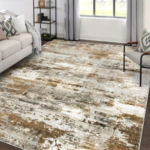Area Rugs 9x12 Living Room: Large Soft Washable Rug Modern Abstract Anti-Skid... - Picture 1 of 8