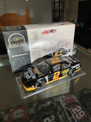 Rusty Wallace #2 Historical Series 1991 Miller Genuine Draft Pontiac 1:24 Scale - Image 1 of 4