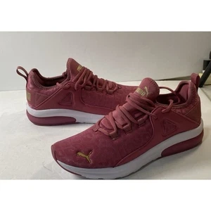 Puma Lace Up Sneaker Womens Pink 8.5 Sneakers Casual Shoes - Picture 1 of 6