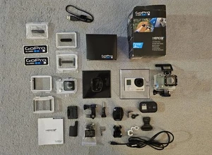 GoPro Hero3+ Black Edition Bundle | Used Once | Excellent Condition | Tested - Picture 1 of 6
