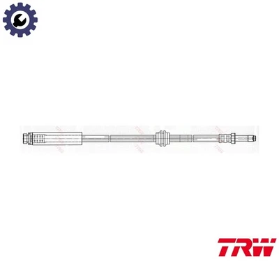 BRAKE HOSE PHB509 FOR FORD FOCUS/C-MAX/II QQDC/Q7DA/QQDA/QQDB 1.8L HHDB 1.6L - Image 1 of 4