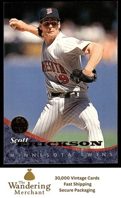 1994 # Scott Erickson RC Factory Set Minnesota Twins - Image 1 of 2
