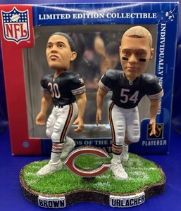 Forever Collectibles Chicago Bears Bobblemates - Mike Brown y Brian Urlacher LEER - Imagen 1 de 24