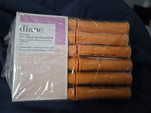 Diane Cold Wave Rods, 3/4", 12-Pack X 6. 72 Rods, New And Unopened. - Picture 1 of 1