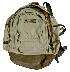 1980s Vintage Highpoint Hiking Backpack Grey and Black - Picture 1 of 4