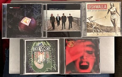 5 Assorted CD’s Phish-Default-Dishwalla-The Vines-Third Eye Blind Foto 1 de 4