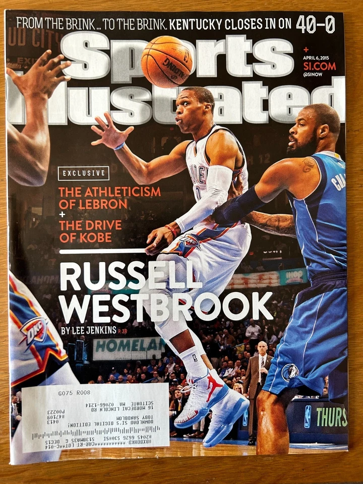 2016 Russell Westbrook Sports Illustrated Oklahoma City Thunder - Image 1 of 1