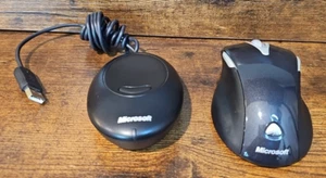 Microsoft Wireless Laser Mouse 5000 Model 1058 mit USB Empfänger v1 getestet FUNKTIONIERT - Bild 1 von 11