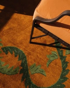 Hand Tufted plush design. 12 mm softness and durability New Zealand Wool Rug - Picture 1 of 3