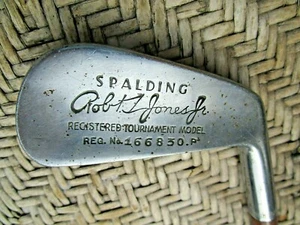 Spalding Robert T. Jones Jr. Tournament #2(TWO) Iron RH Vintage - Picture 1 of 11