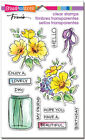 Stampendous Clear Cling Stamp Set Lovely Flowers Ssc2010 Cardmaking