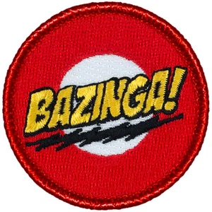 Hilarious Boy Scout Patches - Bazinga Patrol Patch!! (#637) - Picture 1 of 1