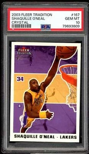 Shaquille O'Neal Card 2003-04 Fleer Tradition Crystal #167 (pop 4) PSA 10 - Picture 1 of 2