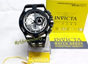 Invicta 14011 Akula Herrenuhr 53,8mm Schwarz/Weiß Stahl/Polyurethan Schweizer Quarz - Bild 1 von 11