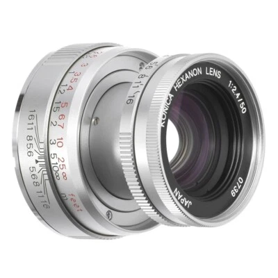 KONICA HEXANON 50mm F2.4 LENS LEICA LTM M39 L39 SCREW MOUNT - Image 1 of 4