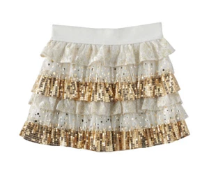 SO Girl’s Size 14 Embellished Tiered Skirt New with Tags - Picture 1 of 2