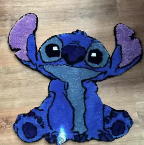 Disney Kawaii Stitch Anime Mat Carpets For Living Room 60cm - Picture 1 of 6