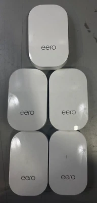 Eero Beacon Mesh WiFi Range Extender Model D010001 *UNTESTED* (Lot of 5) - Image 1 of 2