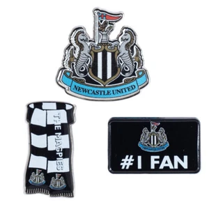 Newcastle United FC 3pc (Badge Set) - Picture 1 of 5