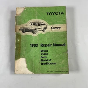1983 Toyota Camry Original Shop Manual OEM Repair Service Book - Picture 1 of 12