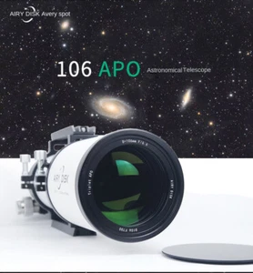 106APO F6.6 Triplet refractor FCD100 For Professional astronomical photography - Picture 1 of 20