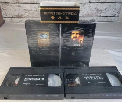 Walt Disney Studios ACADEMY SCREENERS FYC Dinosaurs VHS 2001  Remember theTitans - Image 1 of 4