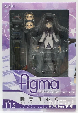 Akemi Homura figma 115 Madoka Magica Action Figure Max Factory 2011 From Japan Cover