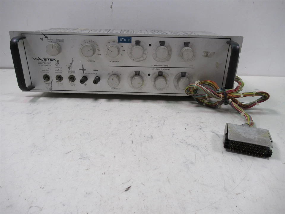 Probador remoto Wavetek modelo 150-S-167 frecuencia Hz y amplitud voltios PP  Foto 1 de 4