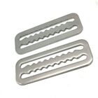 5Pcs Silver Colors Weight Belt D-Ring Stainless Steel Slide Buckle  Outdoor Tool
