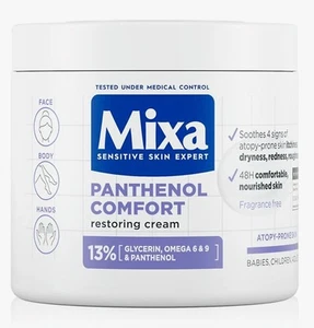 Mixa Panthenol Comfort regenerating body cream for dry and atopic skin, 400ml - Picture 1 of 6