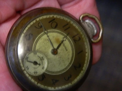 Reloj Ingraham Dollar 1941 esfera de 2 tonos Foto 1 de 4