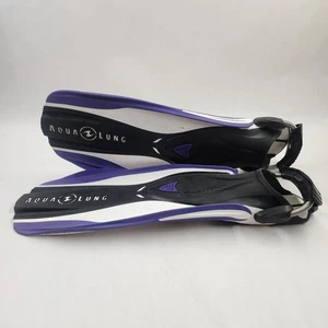 Aqua Lung Shot FX Open Heel Scuba Diving Fins with Spring Straps Women’s size S - Picture 1 of 15