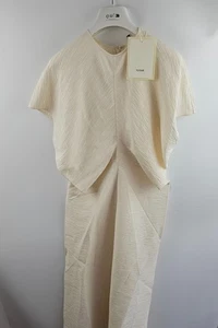 TOTEME Cream Viscose Dress New & Authentic - Picture 1 of 10
