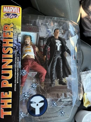 Figura de acción Marvel Select The Punisher 2012 edición coleccionista Diamond Select ¡Nuevo! Foto 1 de 4