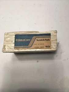 Vintage DataCom Scratch Pad 9131 Unused 12 pack 4" x 6" 50shts each. NEW! - Picture 1 of 7