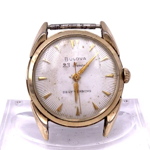 Bulova M3 Cal.10BZAC 23J Selfwinding Wrist Watch. Lot.100 - Picture 1 of 13