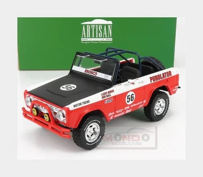 1:18 GREENLIGHT Ford Bronco Baja #56 Purolator Tribute Edition 1975 GREEN19104 - Immagine 1 di 2