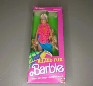 Muñeca Barbie Patrón Island Fun 4064 Cabello Rubio Ojos Azules 1987 Nueva de Lote Antiguo (LEER) - Imagen 1 de 24