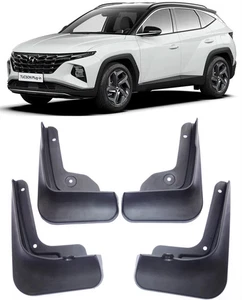 Genuine Front & Rear Splash Guards Mud Flaps For 2022-2024 Hyundai Tucson SUV - Picture 1 of 8