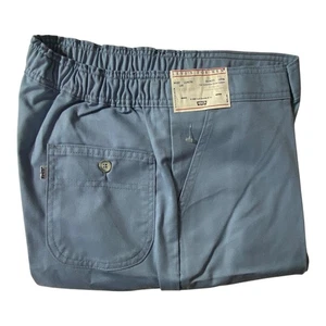 Vintage Levis Pants Mens 38x34 Blue Elastic Waist 80s Workwear 1983 USA NWT - Picture 1 of 10