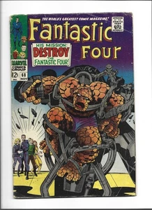 Fantastic Four #68 1967 Marvel GD/VG 3.0 (c7) - Picture 1 of 2