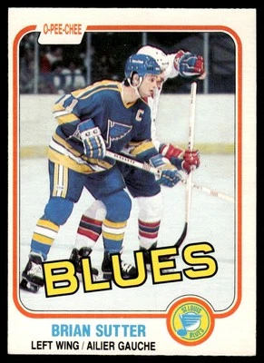 1981-82 O-Pee-Chee Brian Sutter St. Louis Blues #297 - Image 1 of 2