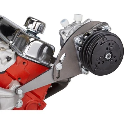 Vintage Air 15410-VCB Side Mount A/C Compressor Bracket, SBC, LH - Image 1 of 4